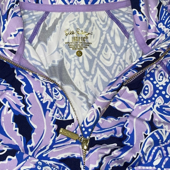 Lilly Pulitzer Luxletic Coco Safari Serena Jacket, Small - Picture 6 of 10